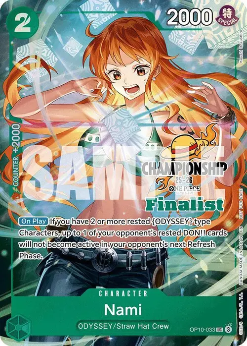 Nami (CS 25-26 Finalist Card Set 1) card art