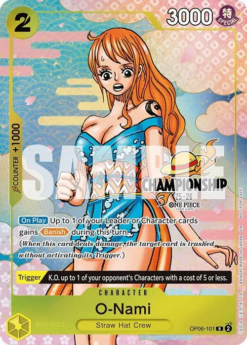 O-Nami (CS 25-26 Event Pack Finalist Ver.) card art