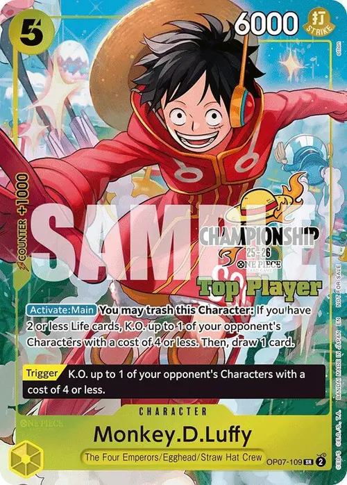 Monkey.D.Luffy (CS 25-26 Top Player Pack) card art