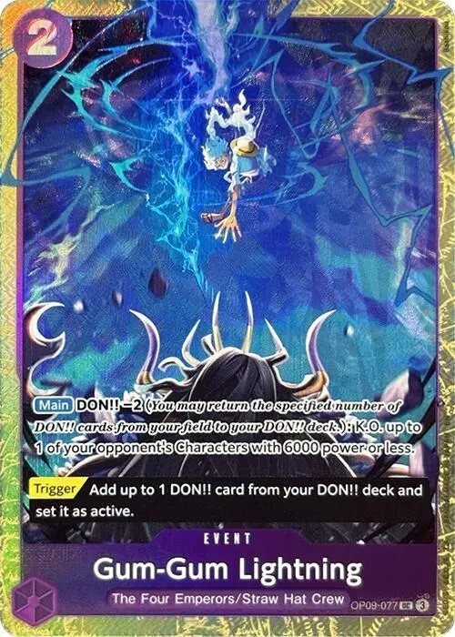 Gum-Gum Lightning (Premium Card Collection -Best Selection Vol. 4-) card art
