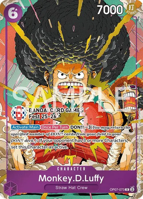 Monkey.D.Luffy (BANDAI Card Games Fest 25-26) card art