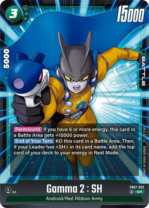 Gamma 2 : SH card art