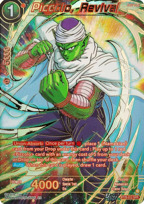 Piccolo, Revival (SPR) card art