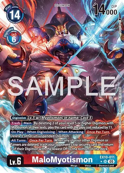 MaloMyotismon (Alternate Art) card art