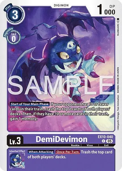 DemiDevimon card art