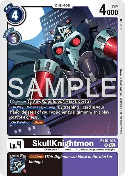 SkullKnightmon card art