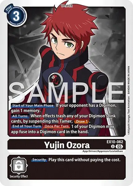Yujin Ozora card art