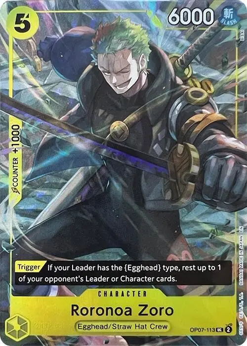 Roronoa Zoro (Illustration Box Vol.3) card art