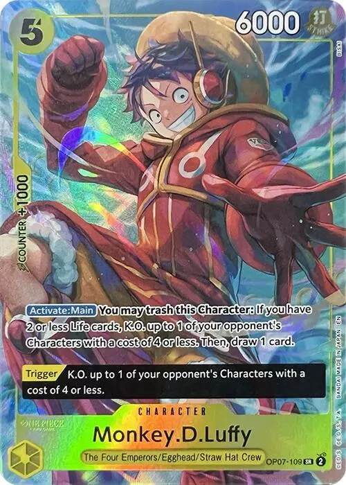 Monkey.D.Luffy (Illustration Box Vol.3) card art