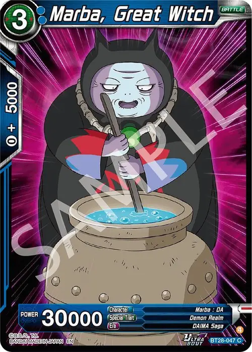 Marba, Great Witch card art