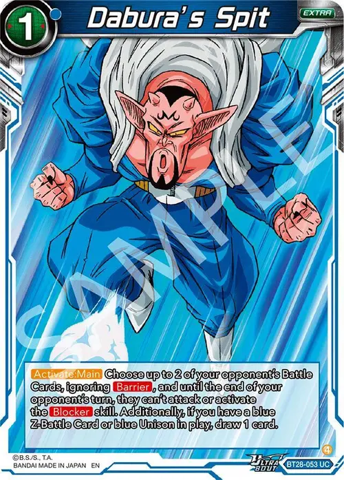 Dabura’s Spit card art