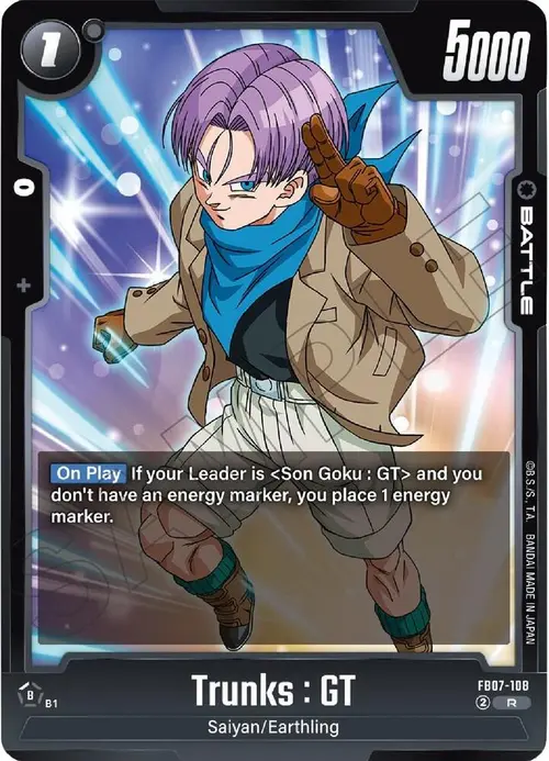 Trunks : GT card art
