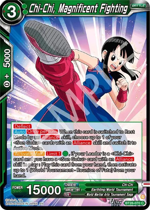 Chi-Chi, Magnificent Fighting card art