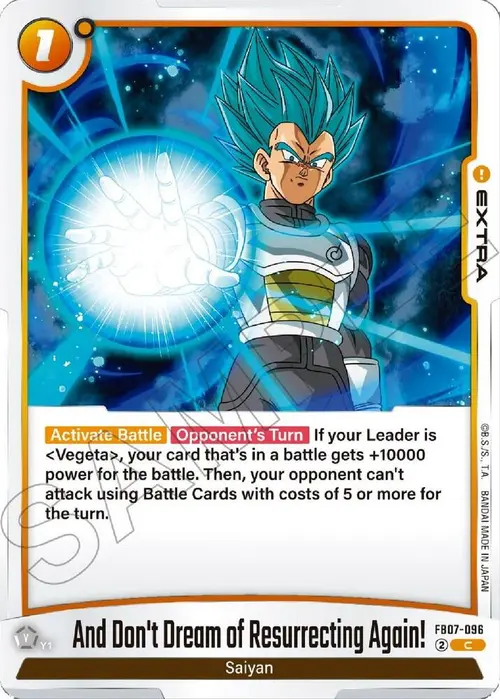 And Don't Dream of Resurrecting Again! card art