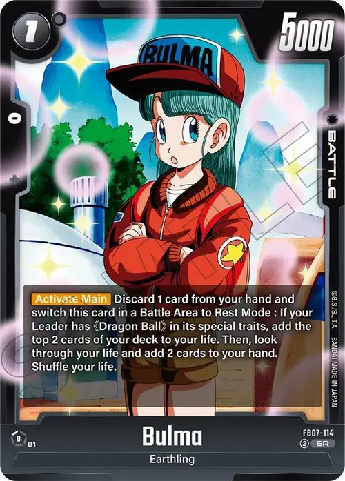 Bulma card art