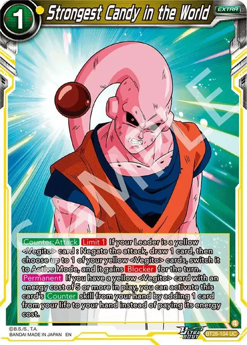 Strongest Candy in the World card art