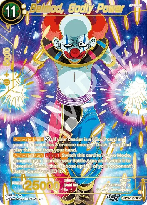 Belmod, Godly Power (SPR) card art