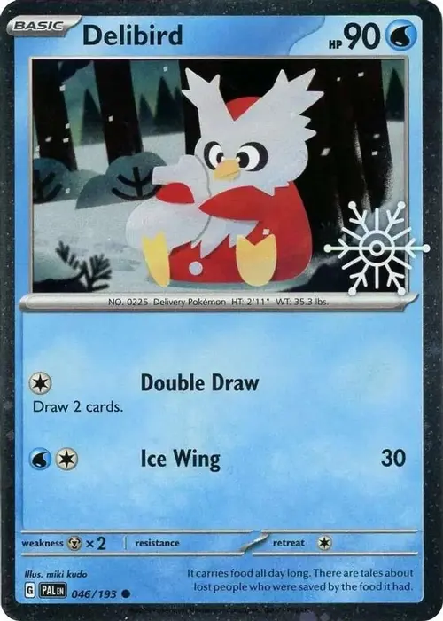 Delibird (Holiday Calendar) card art