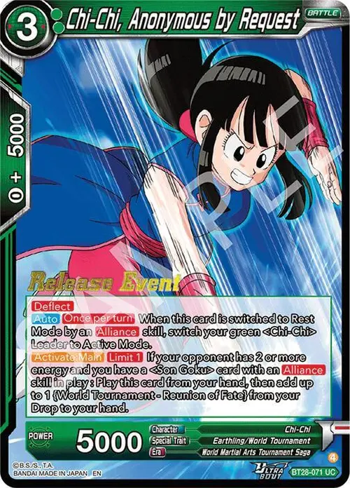 Chi-Chi, Anonymous by Request card art