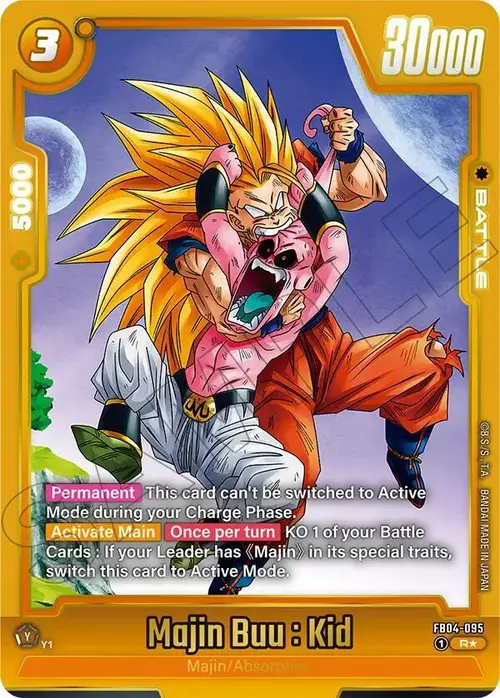 Majin Buu : Kid (Alternate Art) card art