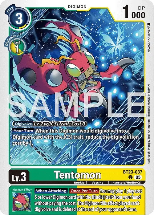 Tentomon card art