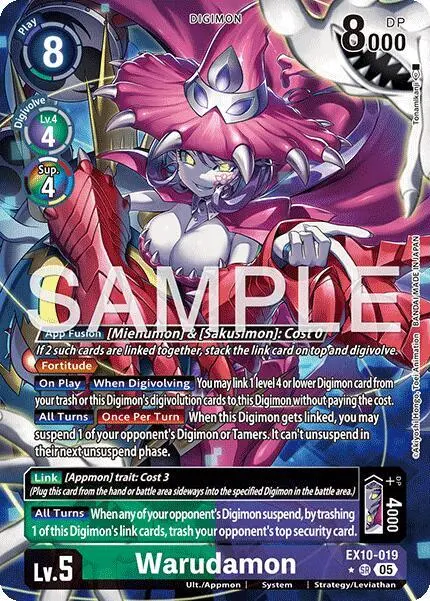 Warudamon (Alternate Art) card art