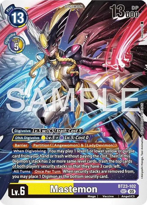 Mastemon card art