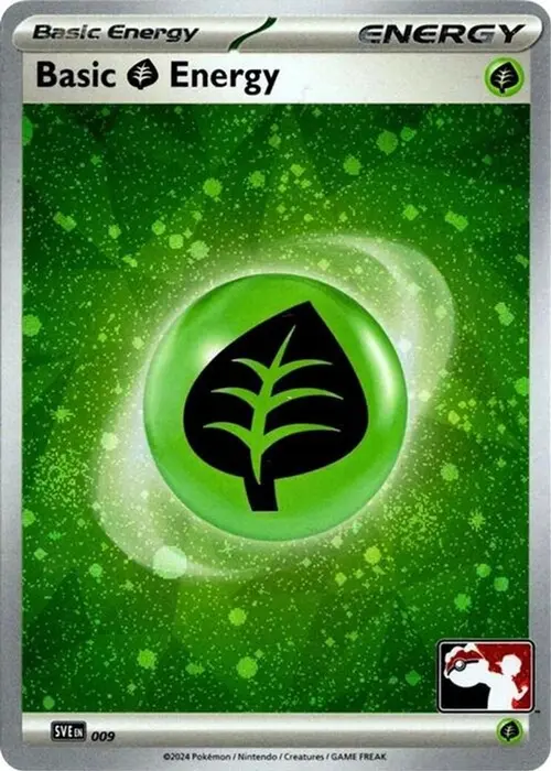 Basic Grass Energy - 009 (Cosmos Holo) card art