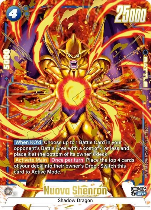 Nuova Shenron (Alternate Art) card art