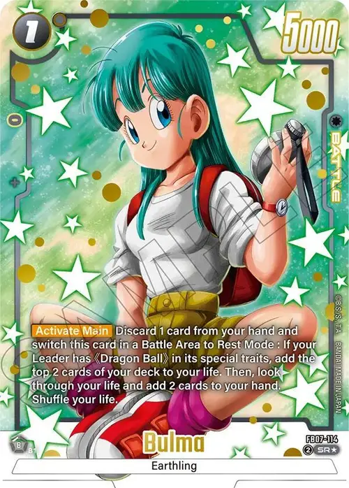 Bulma (Alternate Art) card art