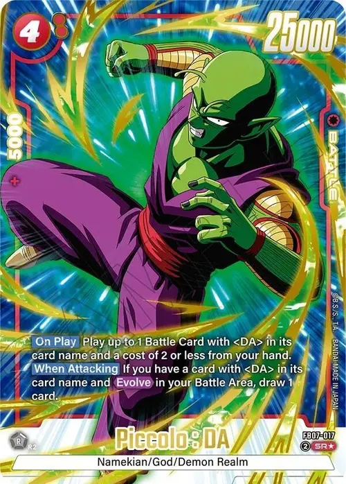 Piccolo : DA (Alternate Art) card art
