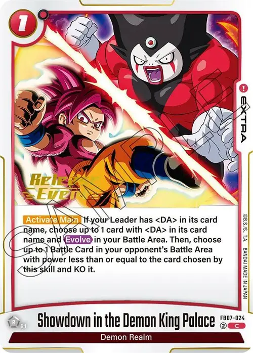 Showdown in the Demon King Palace card art