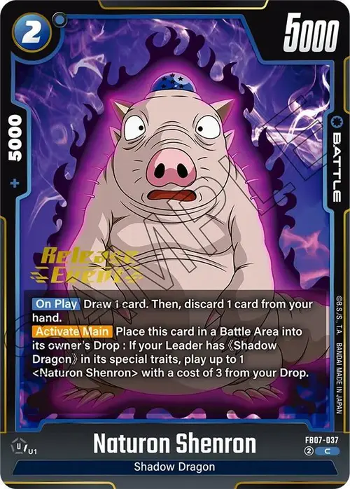 Naturon Shenron card art