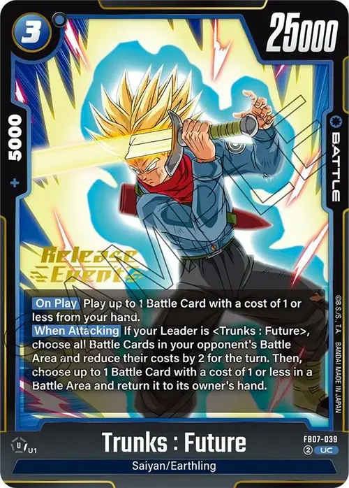 Trunks : Future card art