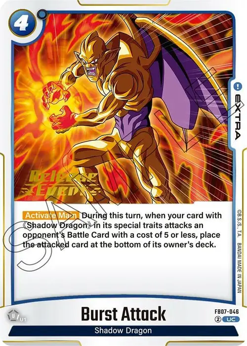 Burst Attack card art