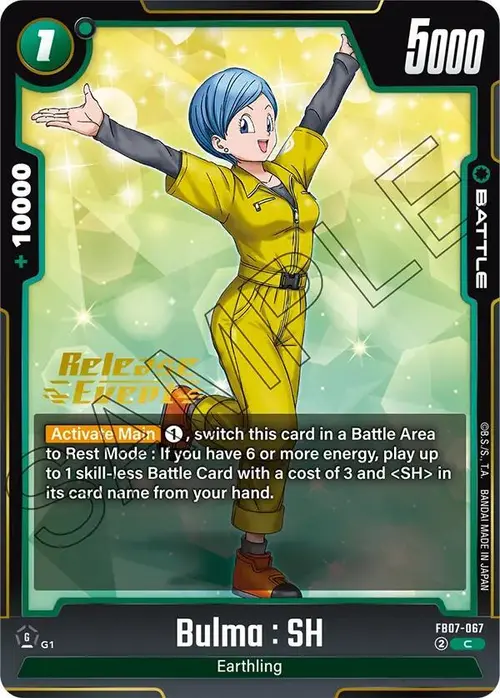 Bulma : SH card art