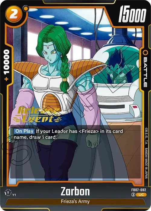 Zarbon card art