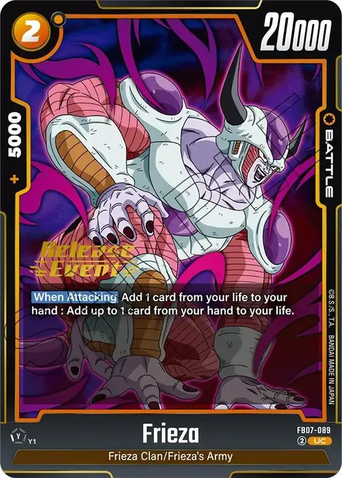Frieza card art
