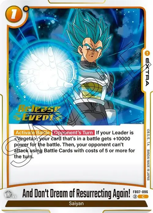 And Don't Dream of Resurrecting Again! card art