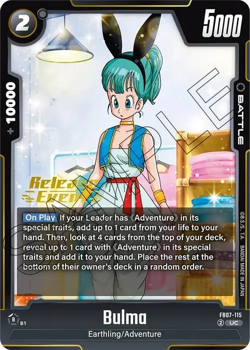 Bulma card art