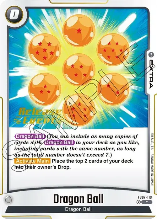 Dragon Ball card art