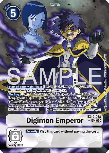 Digimon Emperor (Alternate Art) card art