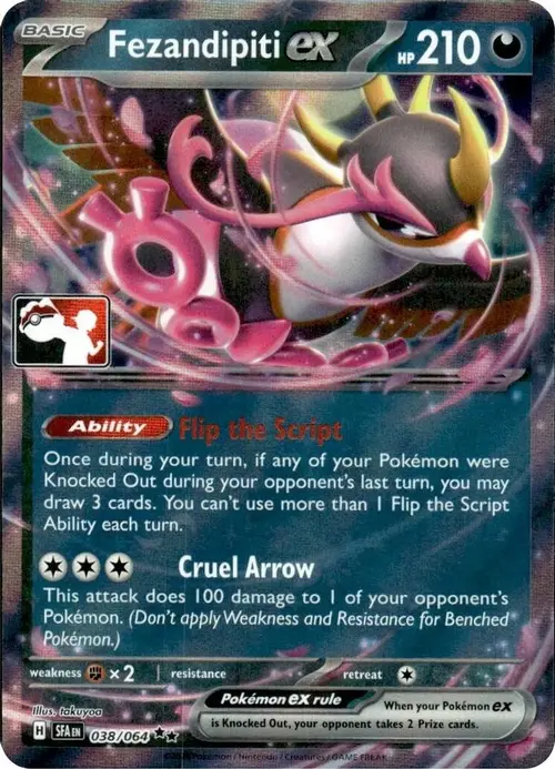 Fezandipiti ex - 038/064 (Series 7) card art