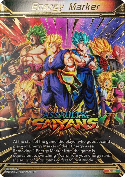 Energy Marker - Assault of the Saiyans (M-20) card art