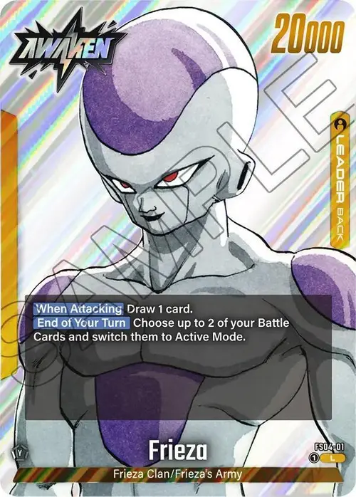 Frieza card art
