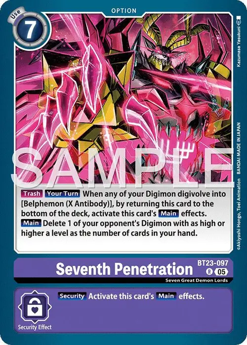 Seventh Penetration card art
