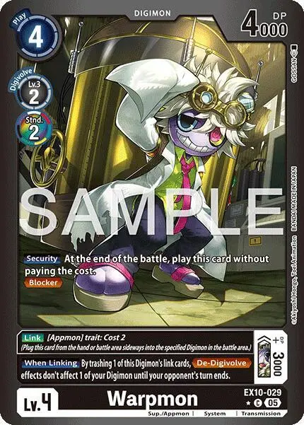 Warpmon (Limited Foil) card art