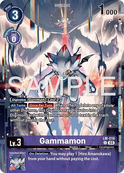 Gammamon (Sinister Order Legend Pack) card art