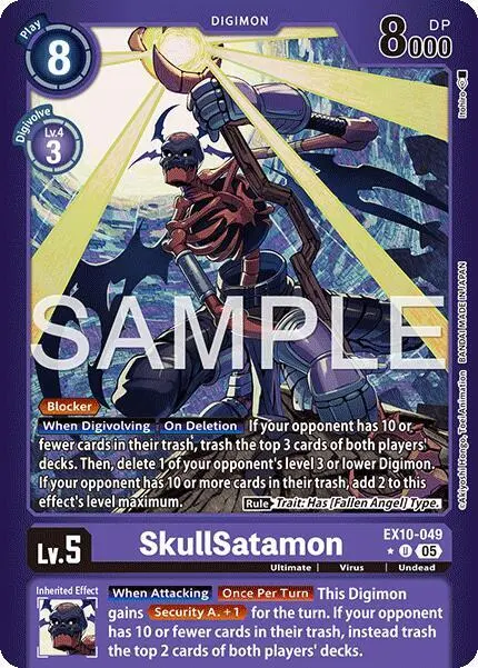 SkullSatamon (Limited Foil) card art