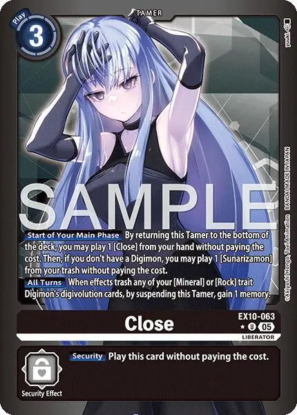 Close (Limited Foil) card art